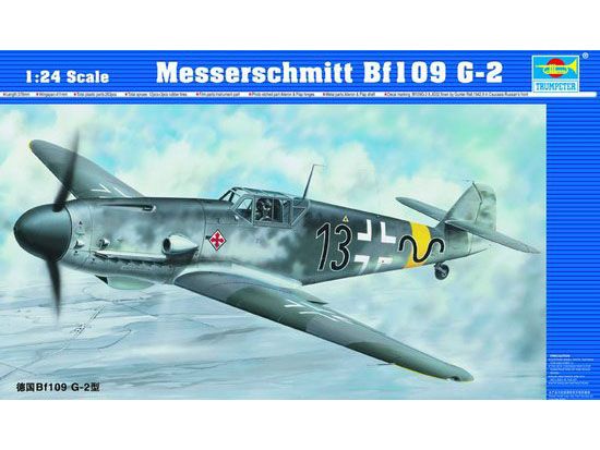 Trumpeter 1/24 Scale Messerschmitt Bf109 G-2 Model Kit