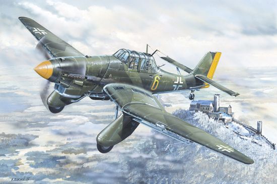 Trumpeter 1/24 Scale Junkers Ju-87A Stuka Model Kit
