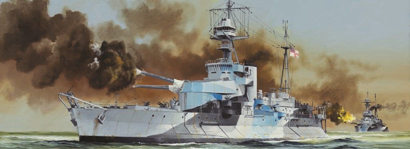 Trumpeter 1/350 Scale HMS Roberts Monitor Model Kit