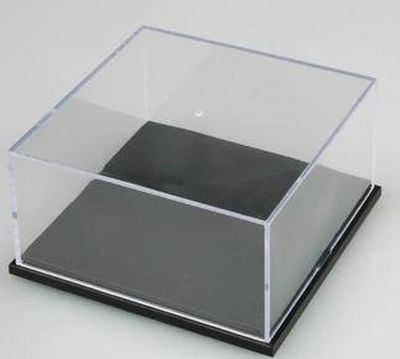Trumpeter 118 x 118 x 60mm Crystal Clear Stackable Display Case