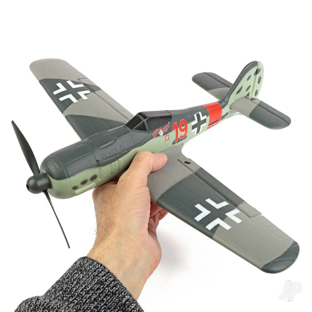 Top RC FW190 Ready to Fly 450 (Mode 2) Radio Controlled Aircraft Hobbies