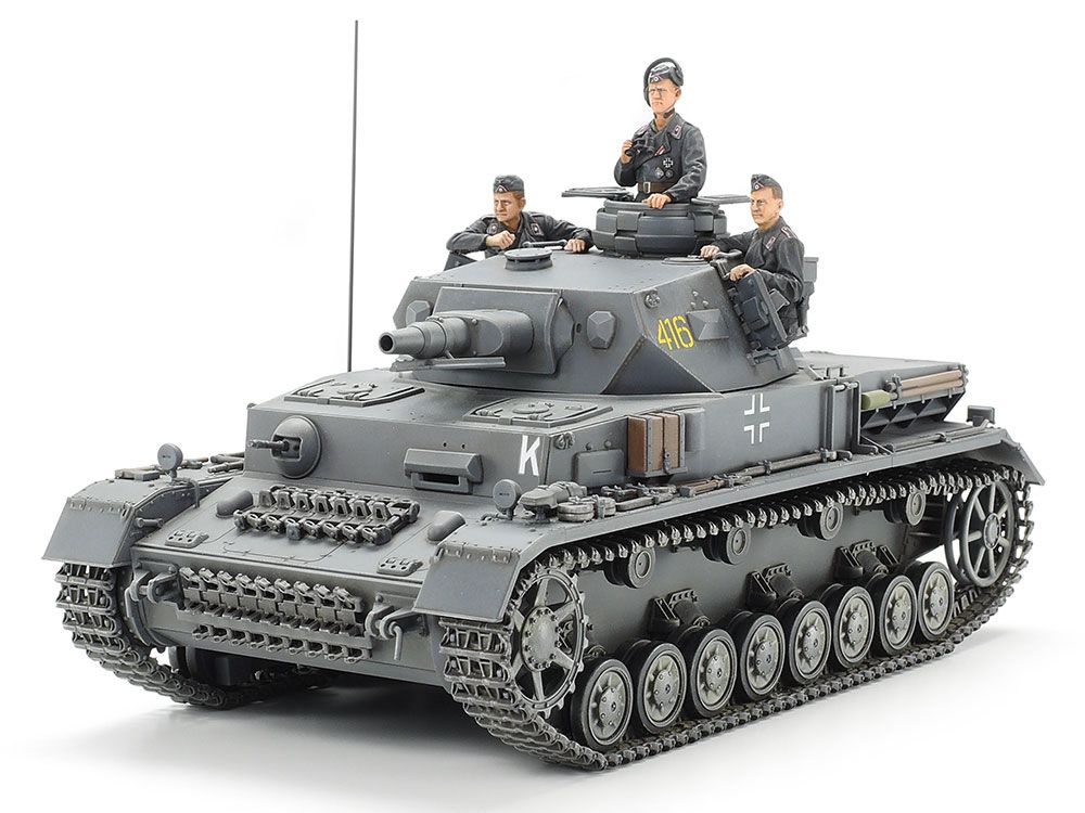Tamiya 1/35 Scale German Tank Panzerkampfwagen IV Ausf.F Model Kit