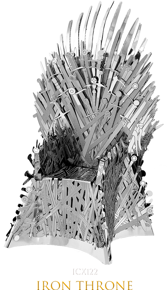 Metal Earth Game of Thrones Iron Throne 3D Metal Model Kit