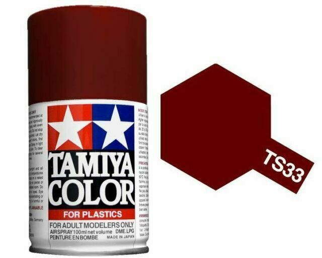 Tamiya Colour Spray Paint (100ml) - Dull Red