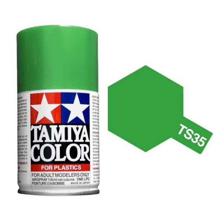Tamiya Colour Spray Paint (100ml) - Park Green