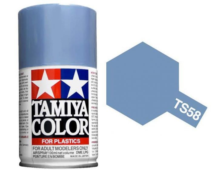 Tamiya Colour Spray Paint (100ml) - Pearl Light Blue