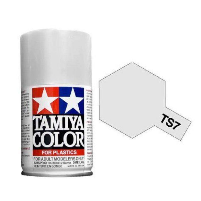 Tamiya Colour Spray Paint (100ml) - Racing White
