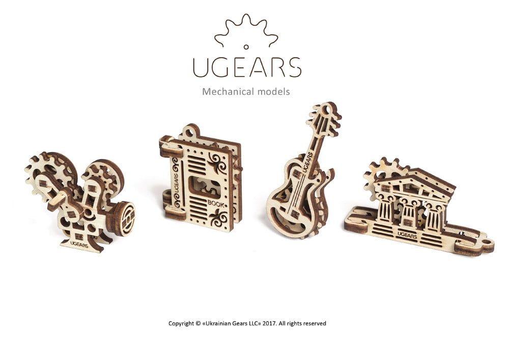 UGears Model U-Fidget Creation Wooden Model Kit