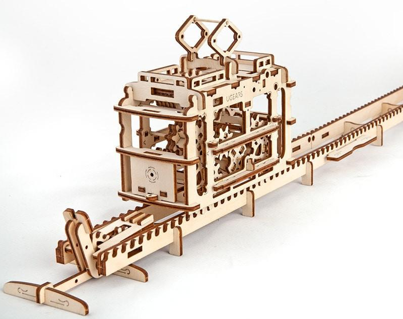 UGears Tram Wooden Model Kit