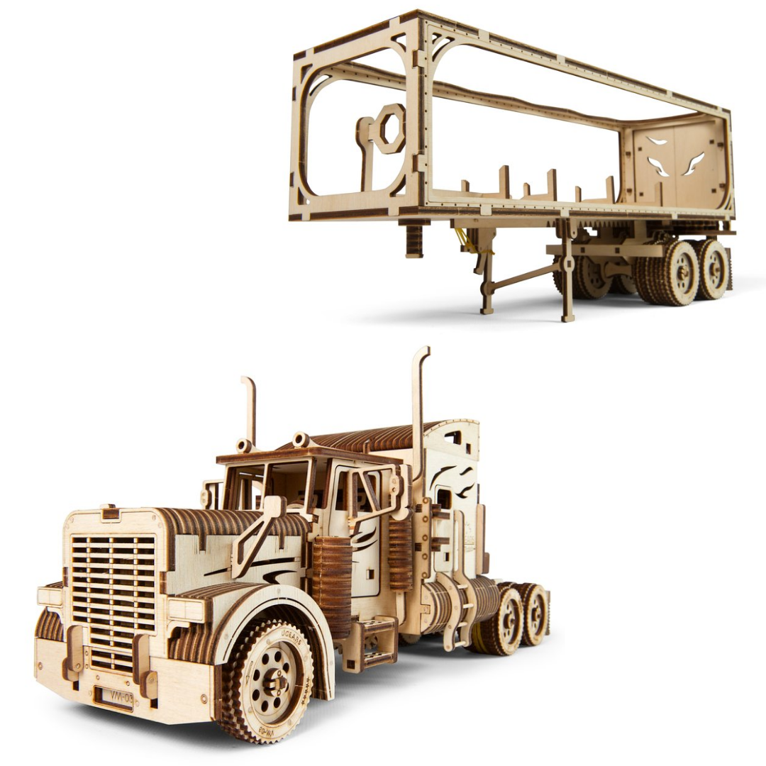 UGears Truck and Trailer Wooden Construction Kit Deal
