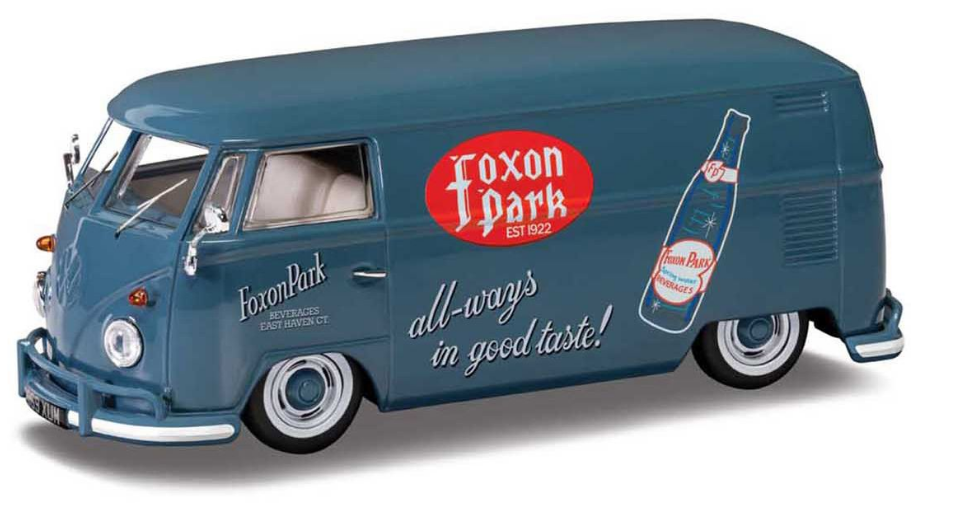 Corgi 1/43 Scale Volkswagen Type 2 (T1) Panel Van, Foxon Park Vanguards Die Cast Model