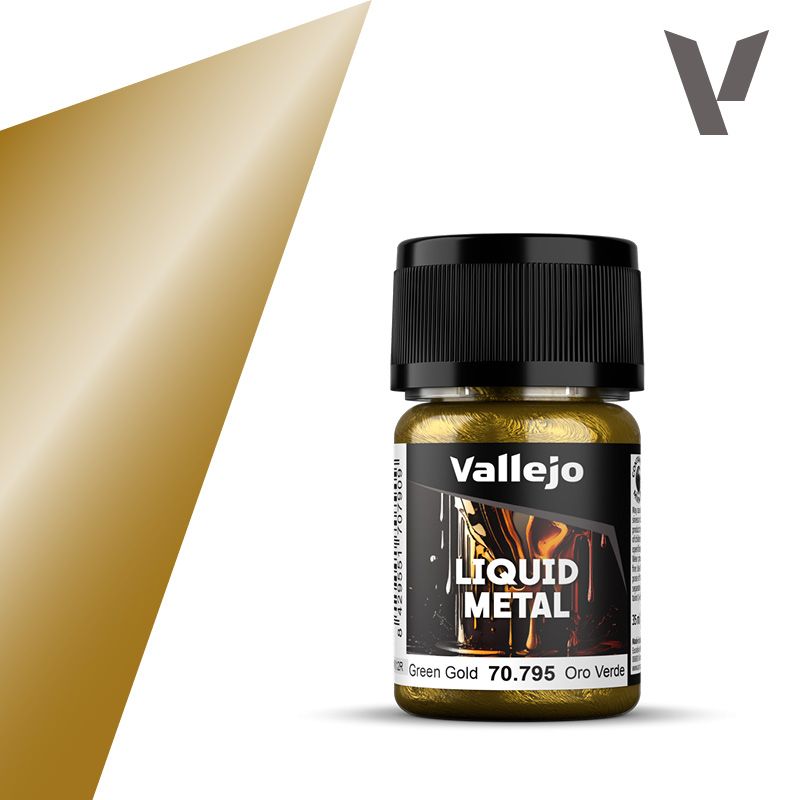 Vallejo Model Color Green Gold Metals 35ml