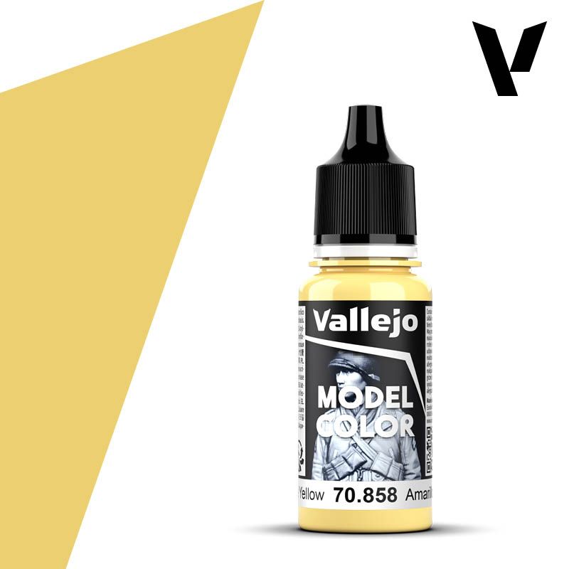 Vallejo Model Color 17ml  Ice Yellow