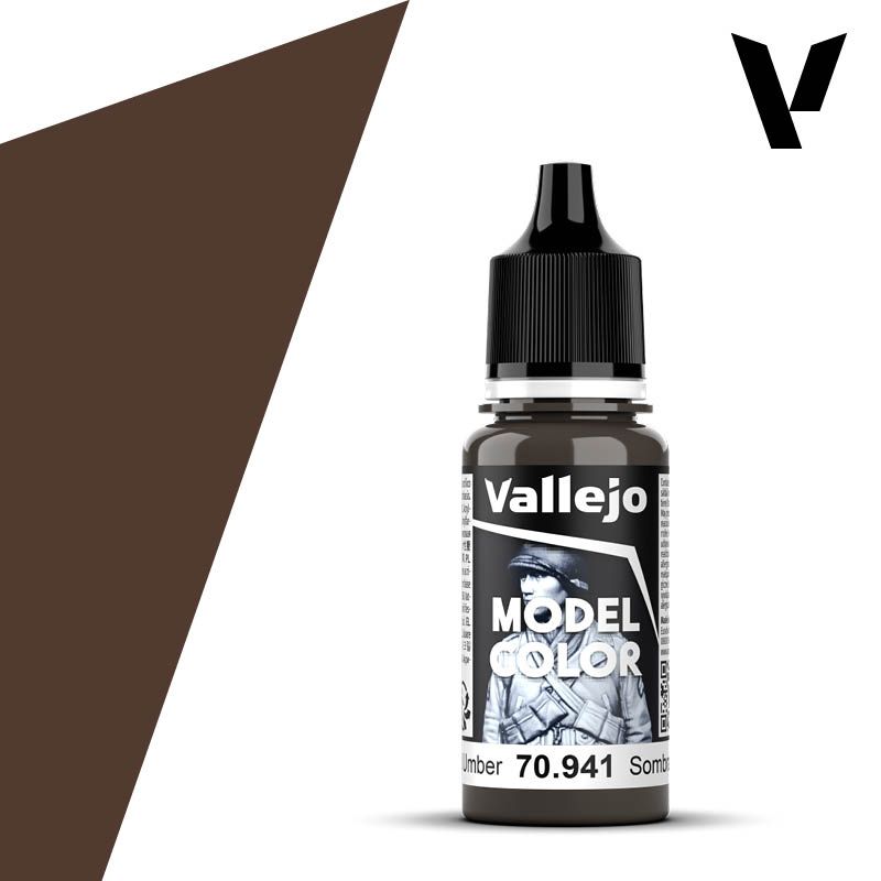 Vallejo Model Color 17ml  Burnt Umber