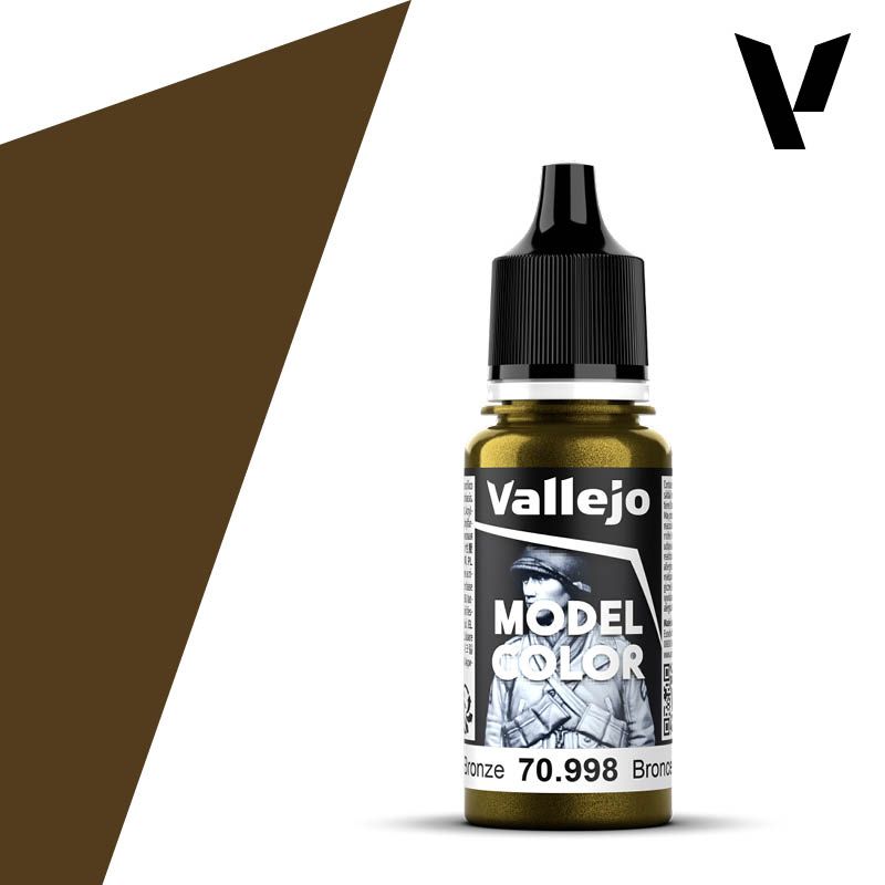Vallejo Model Color 17ml  Metallic Bronze