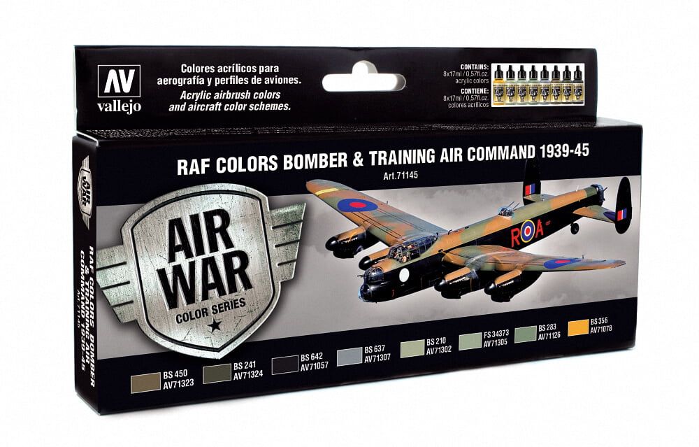 Vallejo RAF Colours Bomber & Training Command Air War 1939-45