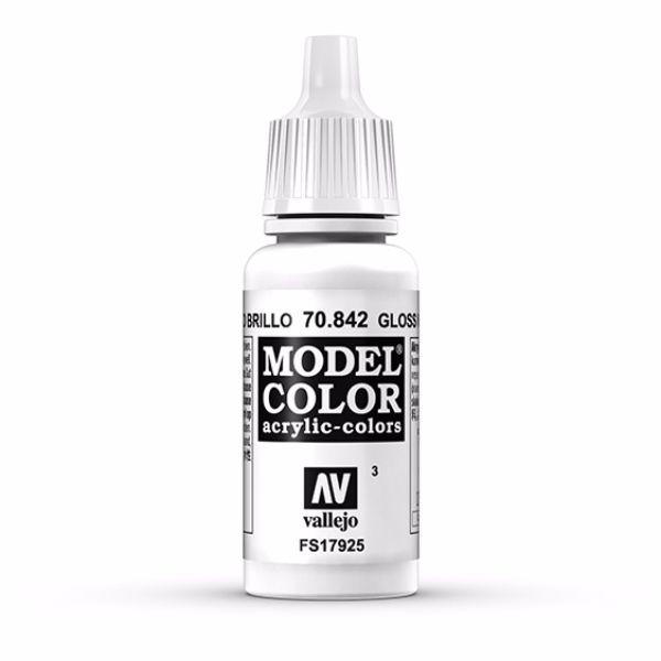 Vallejo Model Color 17ml  Gloss White