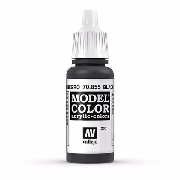 Vallejo Model Color 17ml  Black Glaze