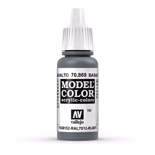 Vallejo Model Color 17ml  Basalt Grey