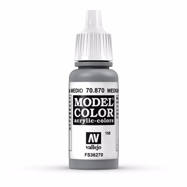 Vallejo Model Color 17ml  Medium Sea Grey