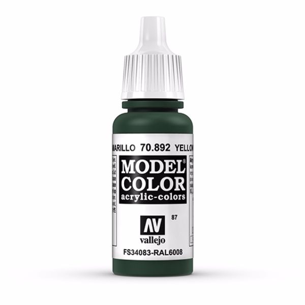 Vallejo Model Color 17ml  Yellow Olive