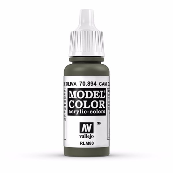Vallejo Model Color 17ml  Cam Olive Green