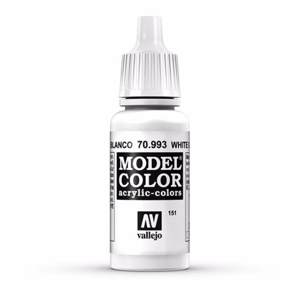 Vallejo Model Color 17ml  White Grey