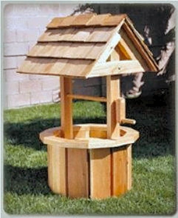 Outdoor Wishing Well Plan