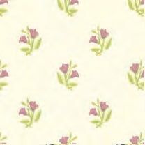 Rosebud Pink Wallpaper for 12th Scale Dolls House