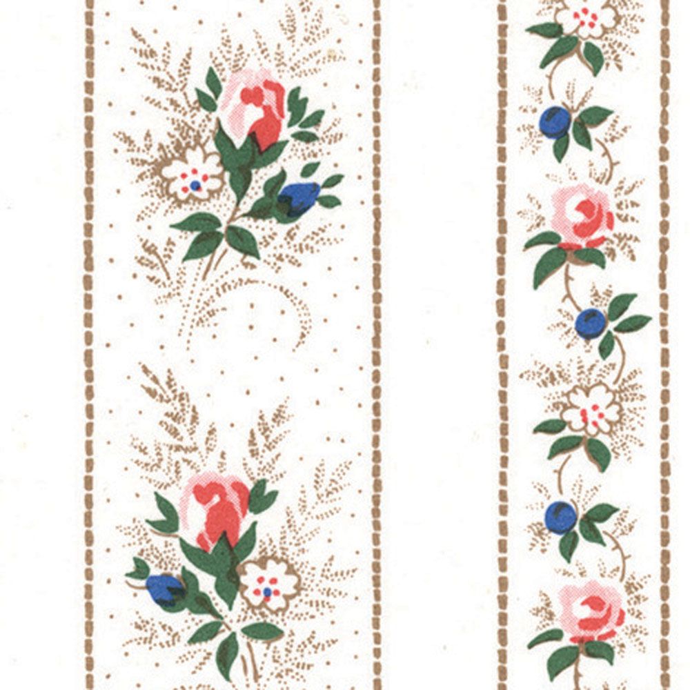 Summertime Wallpaper for 12th Scale Dolls House