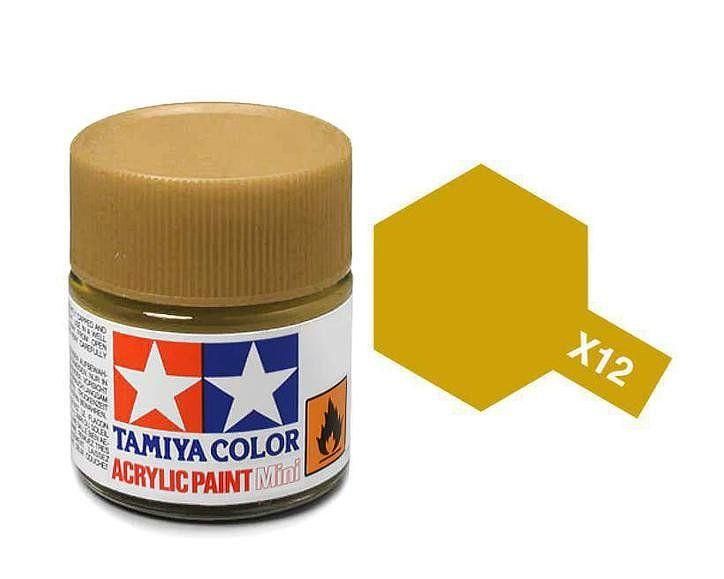 Tamiya Acrylic Gloss Paint (10ml) - Gold Leaf