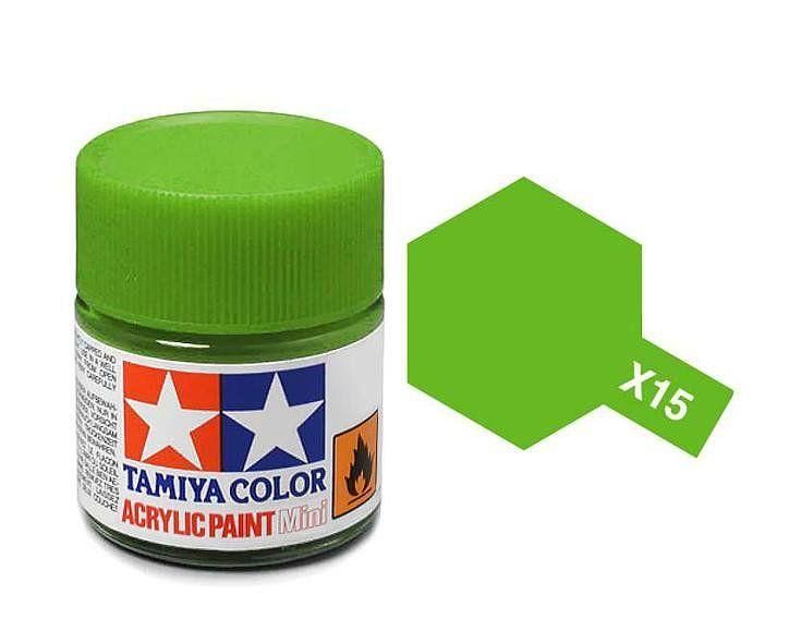 Tamiya Acrylic Gloss Paint (10ml) - Light Green