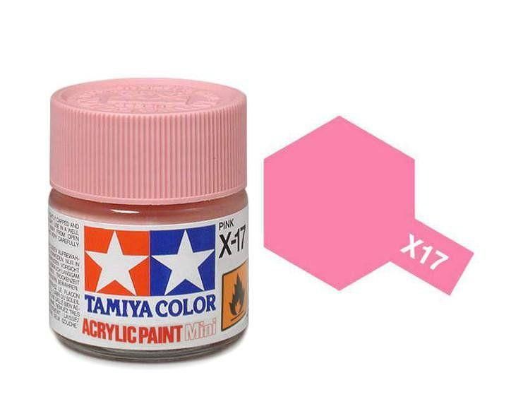 Tamiya Acrylic Gloss Paint (10ml) - Pink