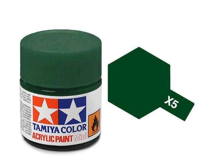 Tamiya Acrylic Gloss Paint (10ml) - Green