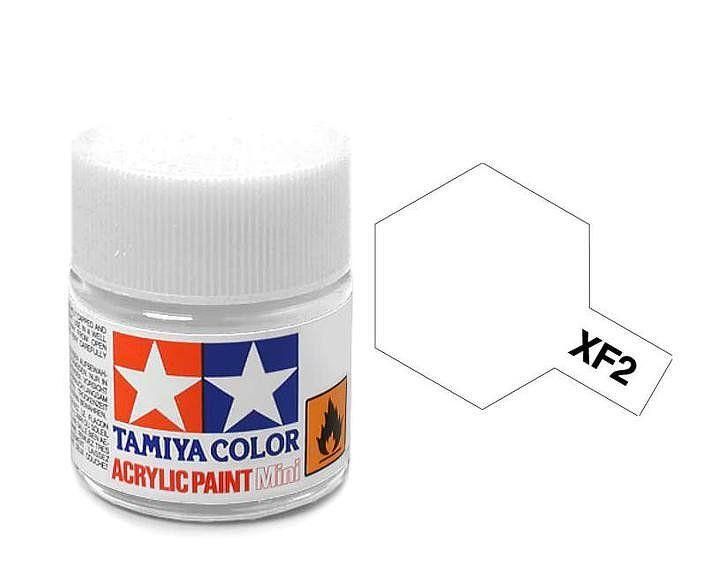 Tamiya Acrylic Flat Paint (10ml) - Flat White