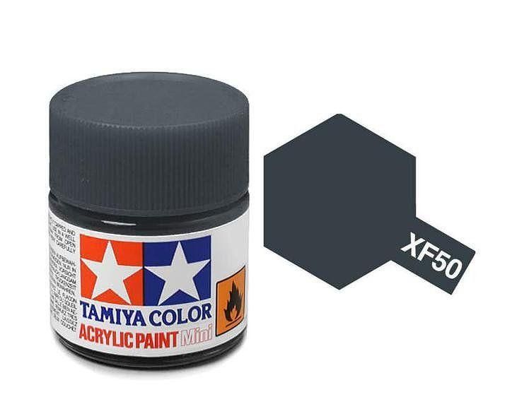Tamiya Acrylic Flat Paint (10ml) - Field Blue