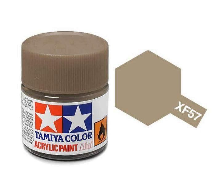 Tamiya Acrylic Flat Paint (10ml) - Buff