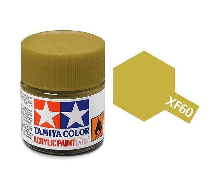 Tamiya Acrylic Flat Paint (10ml) - Dark Yellow