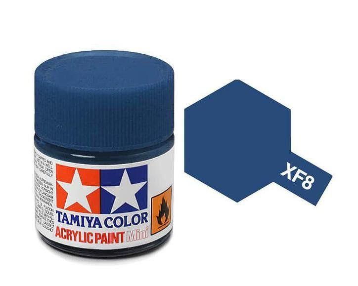 Tamiya Acrylic Flat Paint (10ml) - Flat Blue