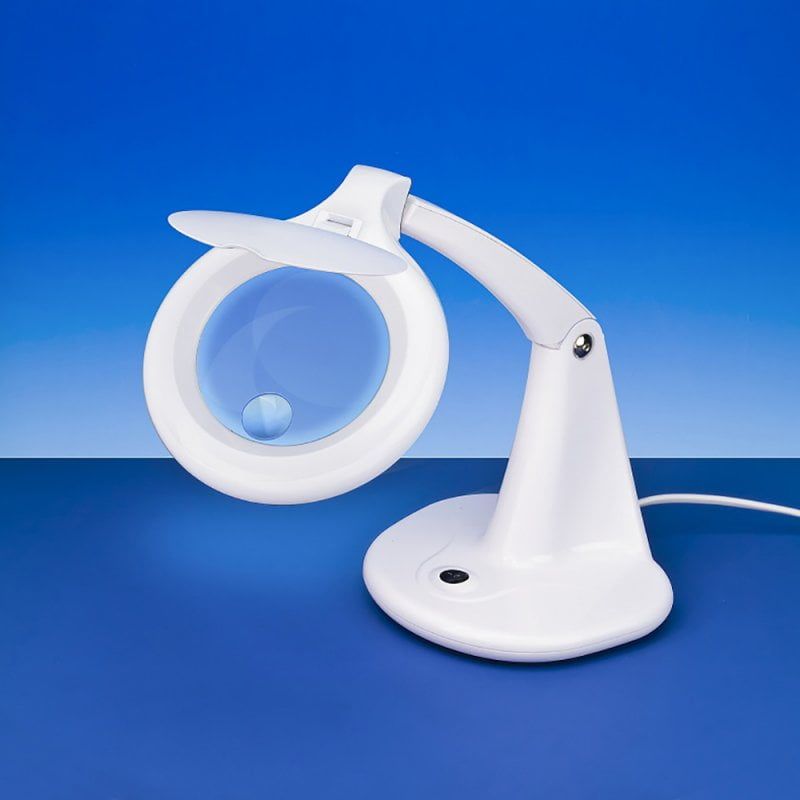 LightCraft LED Table Magnifier Lamp