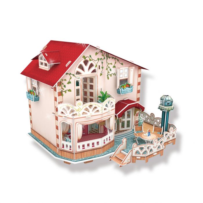 CubicFun P634H Holiday Bungalow 3D Puzzle