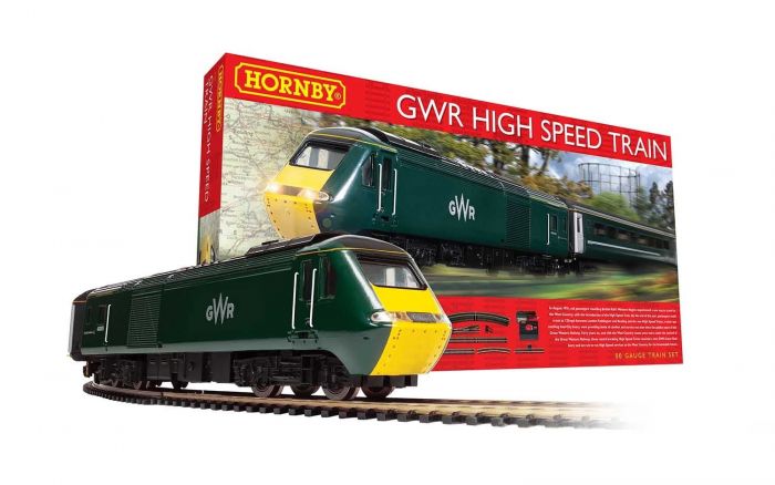 Hornby High Speed Analogue Train Set OO Gauge Hobbies