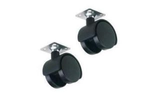 Twin Wheel Castors (Pair)