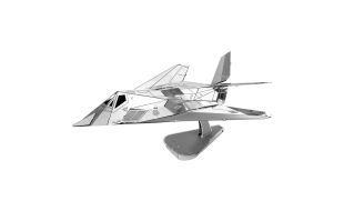 Metal Earth F-117 Nighthawk 3D Metal Model Kit