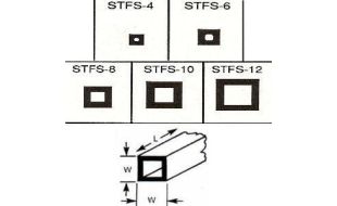 Plastruct Box Section