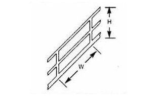 Plastruct Stair Rails