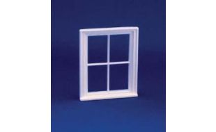 Victorian 4 Pane Window for 1/24th Scale Dolls House