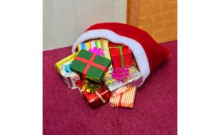 Sack of Christmas Presents for 12th Scale Dolls House