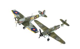 Revell 1/72 Scale Combat Set - Bf109 G-10 & Spitfire Mk.V Model Kits