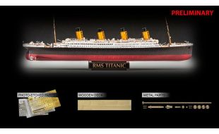 Revell 1/400 Scale Titanic Platinum Edition Model Kit